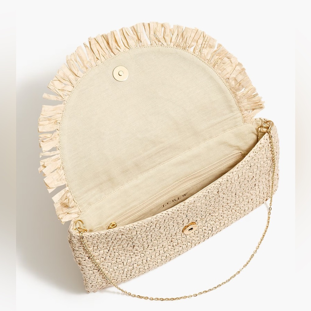 J.Crew Paper Straw Clutch - Picture 4 of 4
